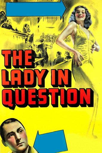 The Lady in Question (1940) poster
