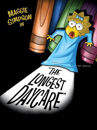 Maggie Simpson in "The Longest Daycare" (2012) poster