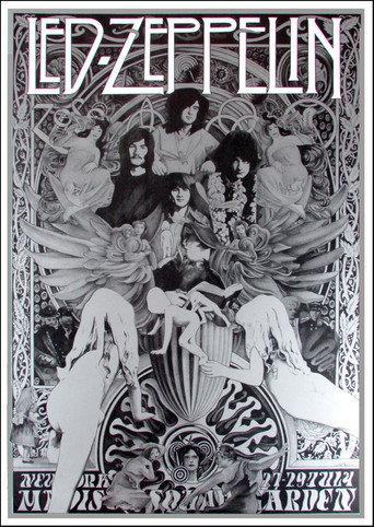 Led Zeppelin - Madison Square Garden (1973) poster