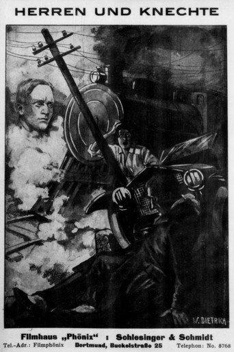 Herren und Knechte (1920) poster