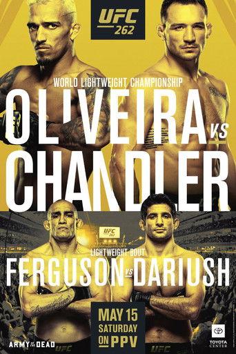 UFC 262: Oliveira vs. Chandler (2021) poster