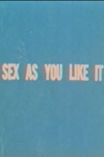 Sex as You Like It (1971) poster