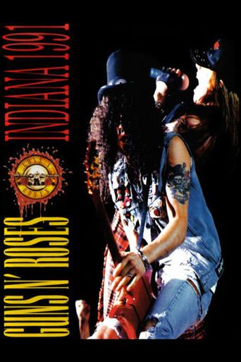Guns N' Roses: Live in Indiana (1991) poster