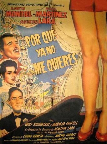 Por qué ya no me quieres (1954) poster