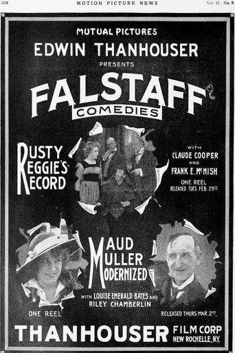 Rustic Reggie's Record (1916) poster