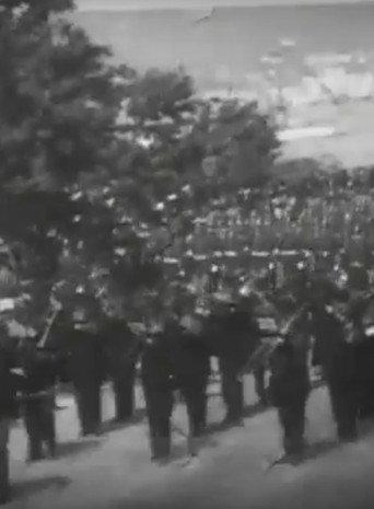 Admiral Dewey Leading Land Parade, No. 2 (1899) poster