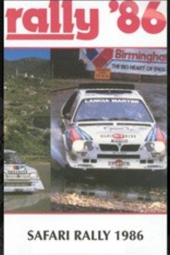 Safari Rally 1986 (1986) poster