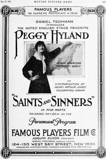 Saints and Sinners (1916) poster