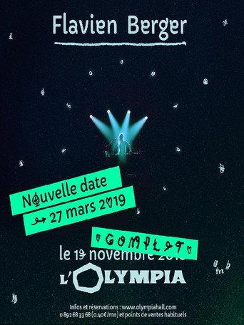 Flavien Berger - Live at Olympia (2019) poster