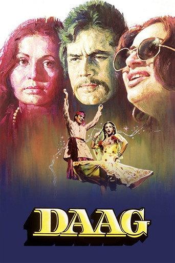 Daag (1973) poster