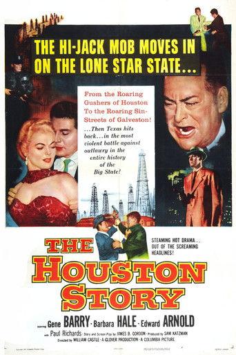 The Houston Story (1956) poster