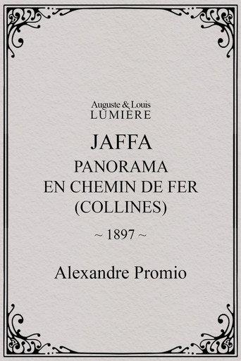 Jaffa : panorama en chemin de fer (collines) (1897) poster