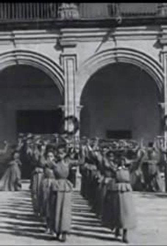 Girls' Parade in High School (1896) poster