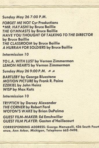 Wisp (1963) poster