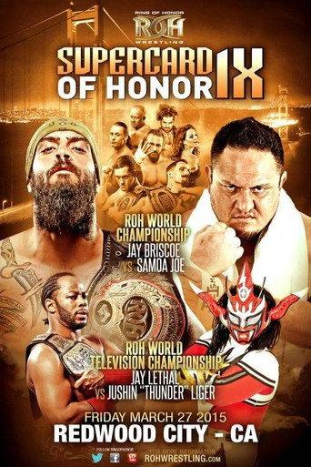 ROH: Supercard of Honor IX (2015) poster