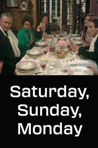 Saturday, Sunday, Monday (1978) poster