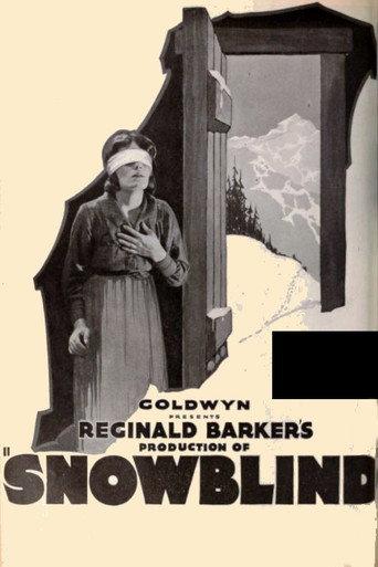 Snowblind (1921) poster