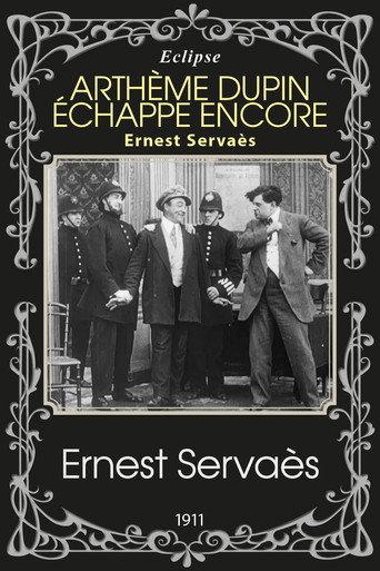 Artheme Dupin Escapes Again (1912) poster