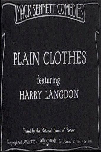 Plain Clothes (1925) poster