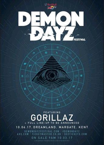 Gorillaz: Demon Dayz Festival (2017) poster