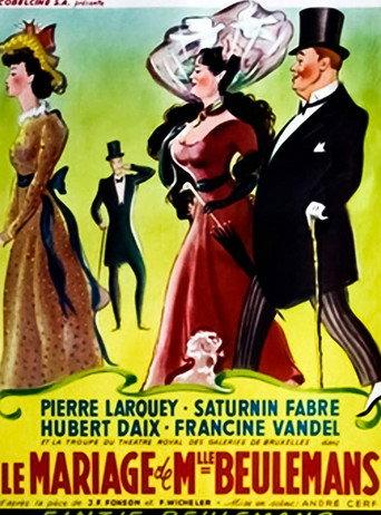 The Marriage of Mademoiselle Beulemans (1950) poster