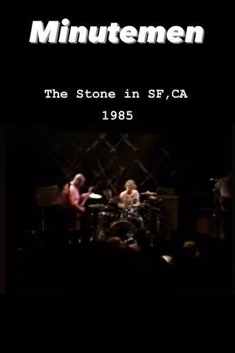 Minutemen: The Stone, San Francisco 1985 (1985) poster