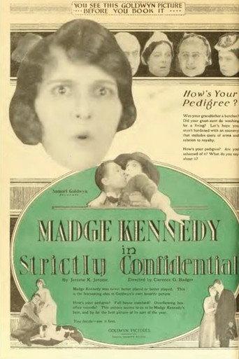 Strictly Confidential (1919) poster
