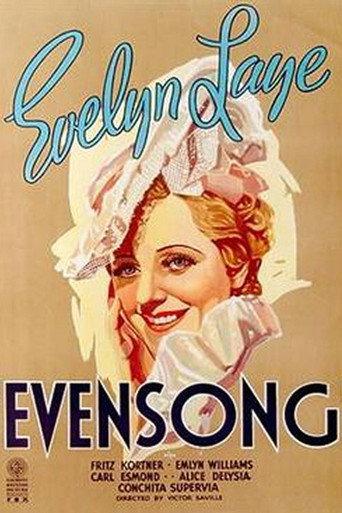 Evensong (1934) poster