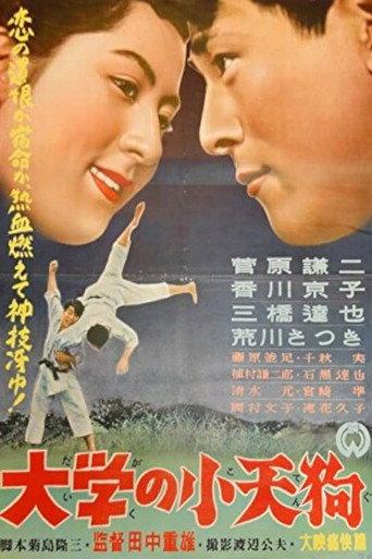 Daigaku no kotengu (1952) poster