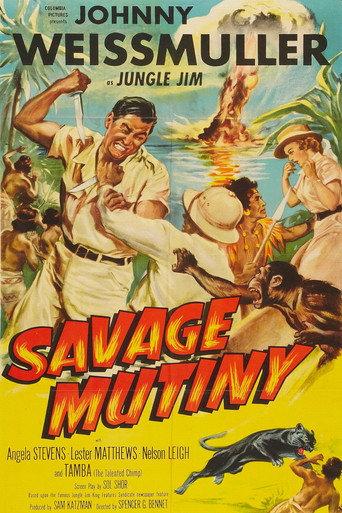 Savage Mutiny (1953) poster