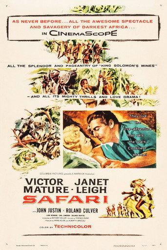 Safari (1956) poster