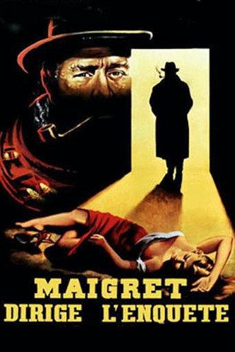 Maigret Leads the Investigation (1956) poster