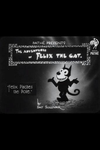 Felix Pinches the Pole (1924) poster