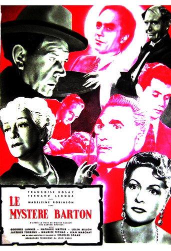 The Barton Mystery (1949) poster