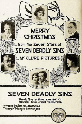 Seven Deadly Sins: Pride (1917) poster