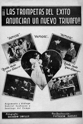 Nada más que amor (1942) poster