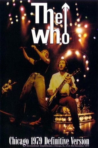 THE WHO Live At The Chicago Amphitheater 1979 () poster