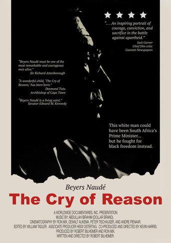 The Cry of Reason: Beyers Naude – An Afrikaner Speaks Out (1988) poster