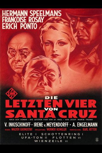 The Last Four on Santa Cruz (1936) poster
