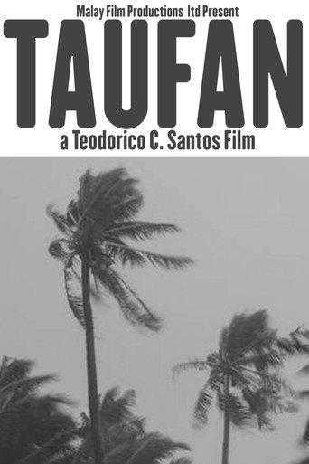 Taufan (1958) poster