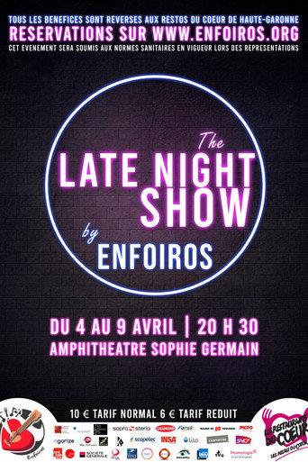 The Late Night Show by Enfoiros (2022) poster