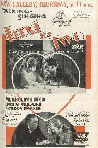 Taxi for Two (1929) poster