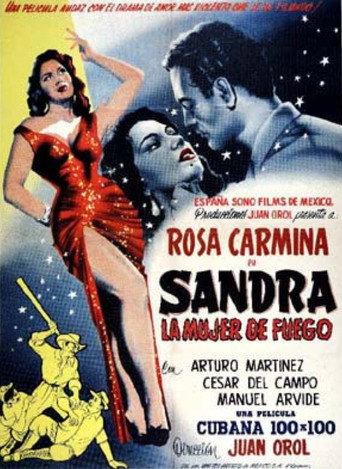 Sandra, the Woman of Fire (1954) poster