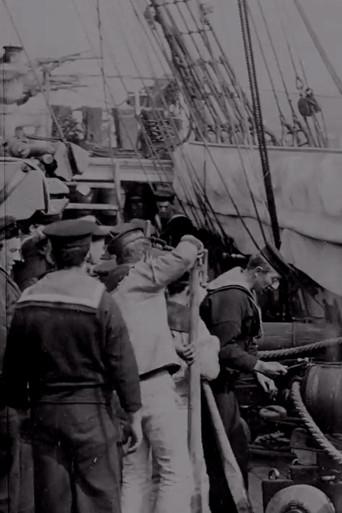 Sailors on H.M.S. Black Prince Firing Cannon and Rifles (1900) poster