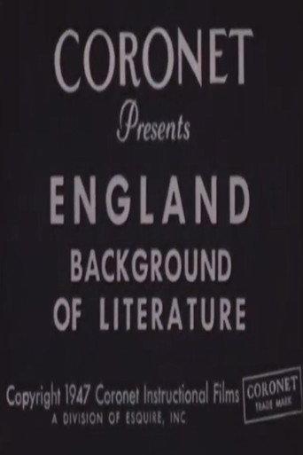 England: Background of Literature (1947) poster
