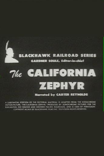 The California Zephyr (1952) poster