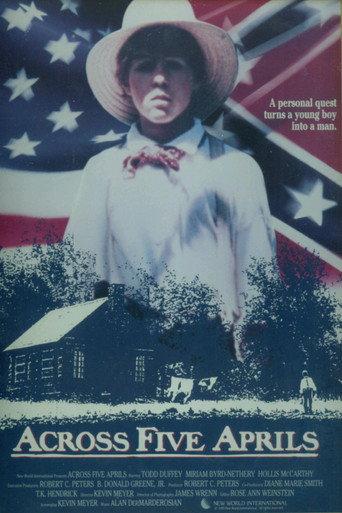 Across Five Aprils (1990) poster