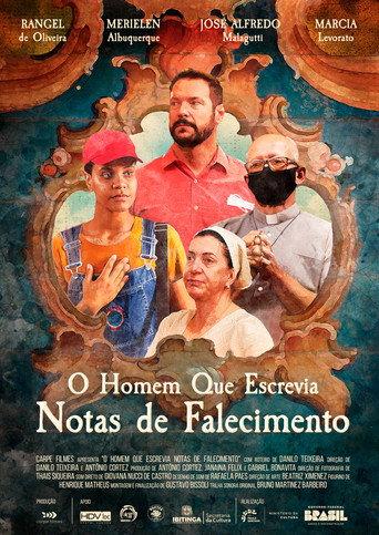 O Homem Que Escrevia Notas de Falecimento () poster