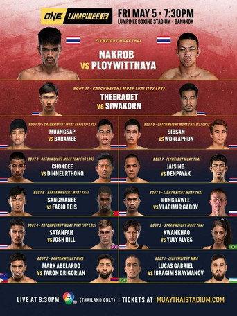ONE Friday Fights 15: Nakrob vs. Ploywitthaya (2023) poster
