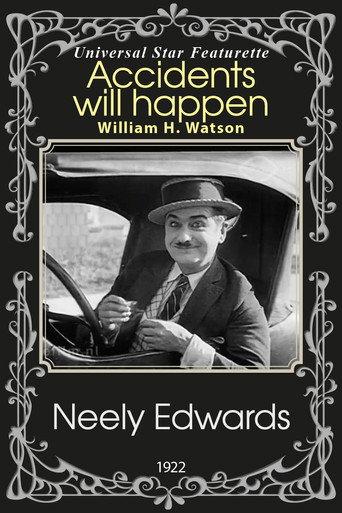 Accidents Will Happen (1922) poster